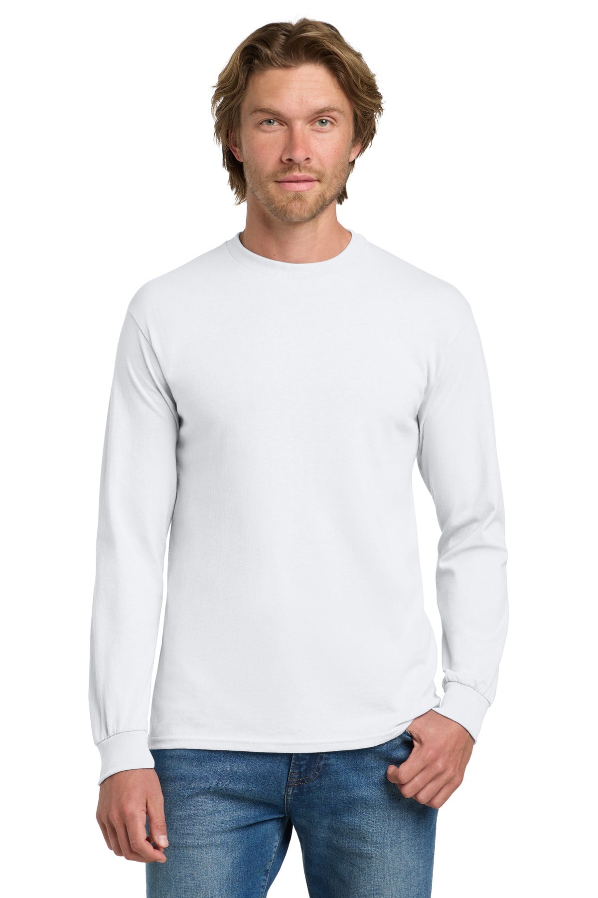 Heavy Cotton Long Sleeve T-Shirt. 5400