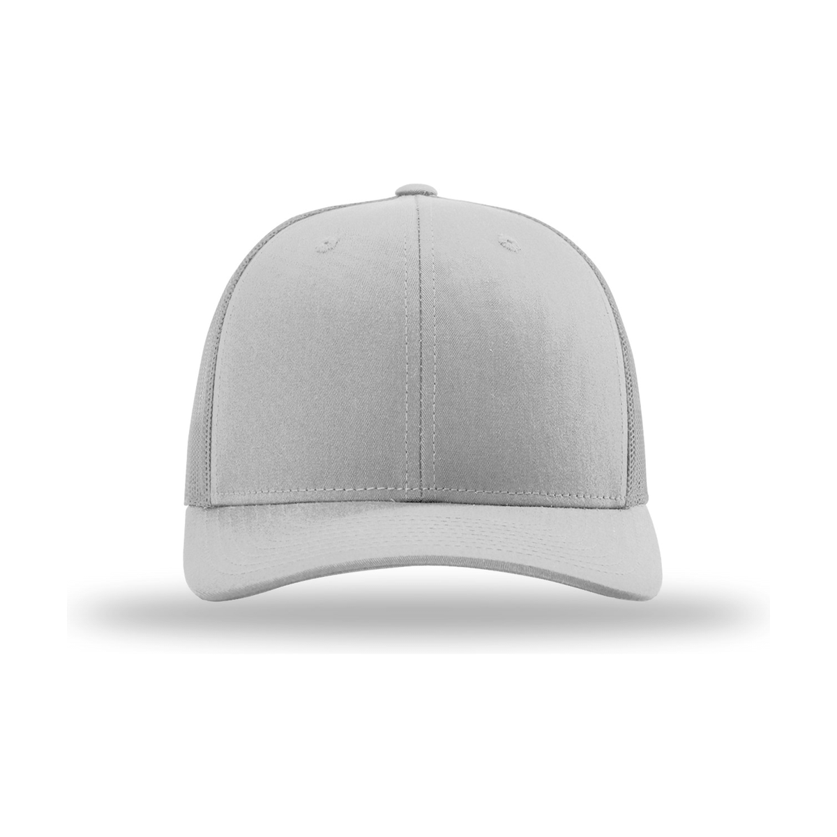 Richardson 112 Snapback Trucker Hat - Light Grey