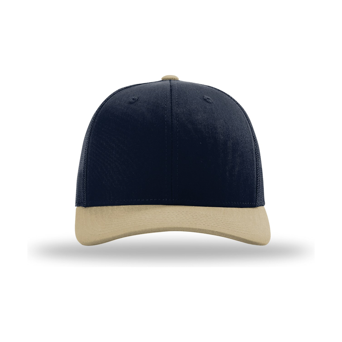 Richardson 112 Snapback Trucker Hat - Navy / Navy / Khaki