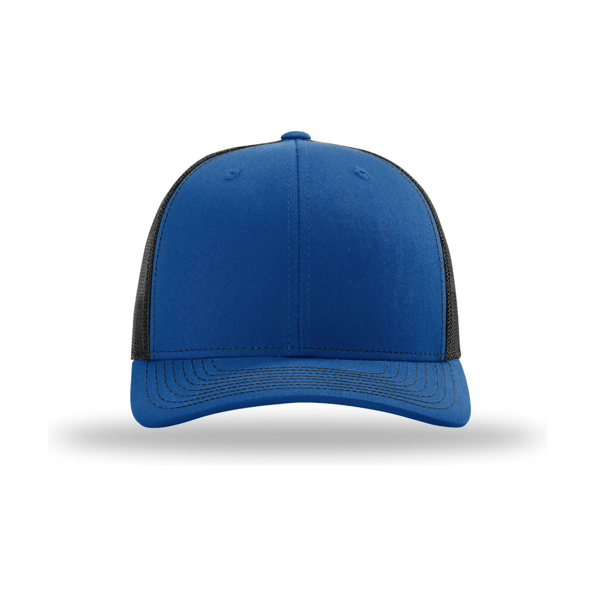 Richardson 112 Snapback Trucker Hat - Royal / Black
