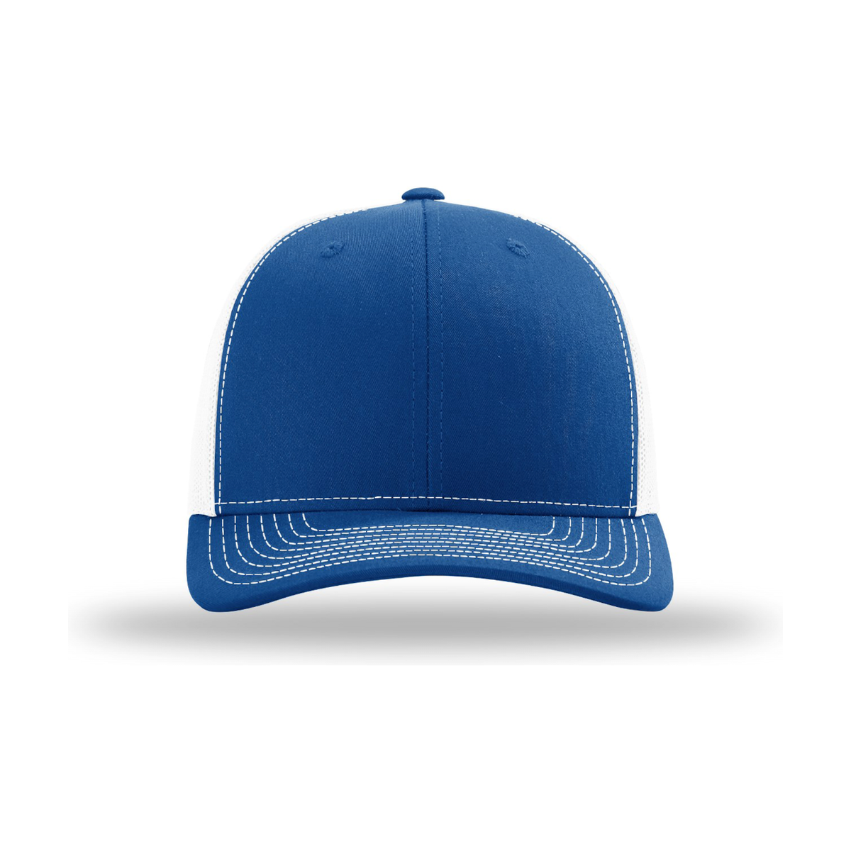 Richardson 112 Snapback Trucker Hat - Royal / White