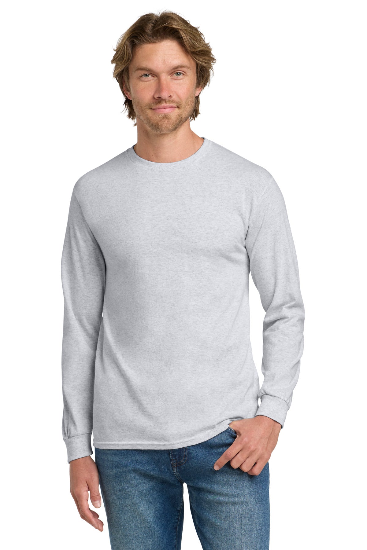 Heavy Cotton Long Sleeve T-Shirt.  5400
