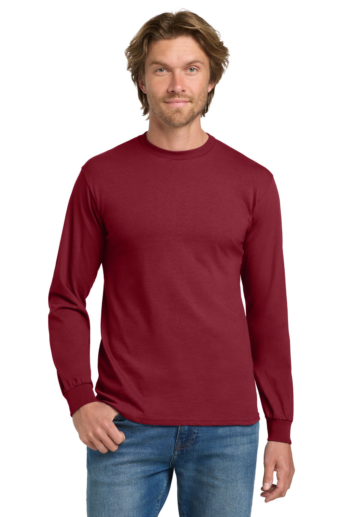 Heavy Cotton Long Sleeve T-Shirt.  5400