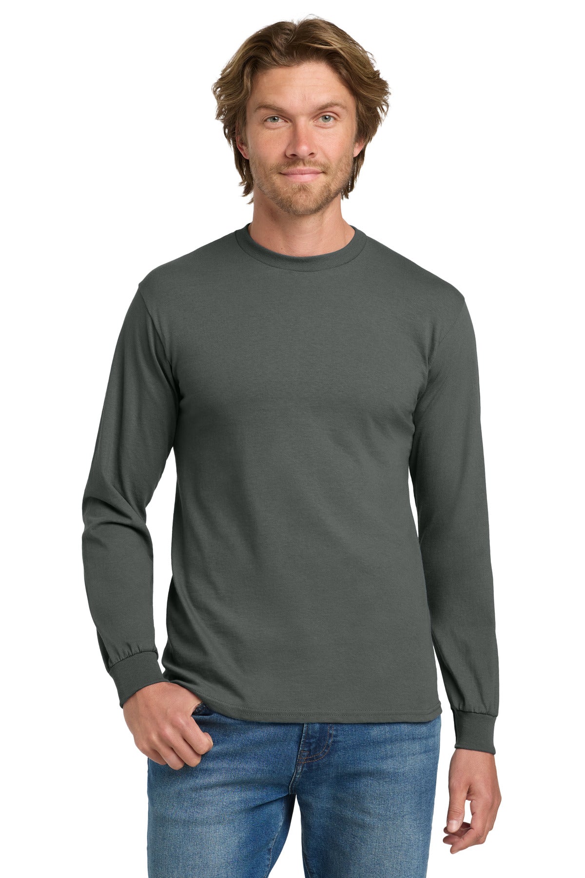 Heavy Cotton Long Sleeve T-Shirt.  5400