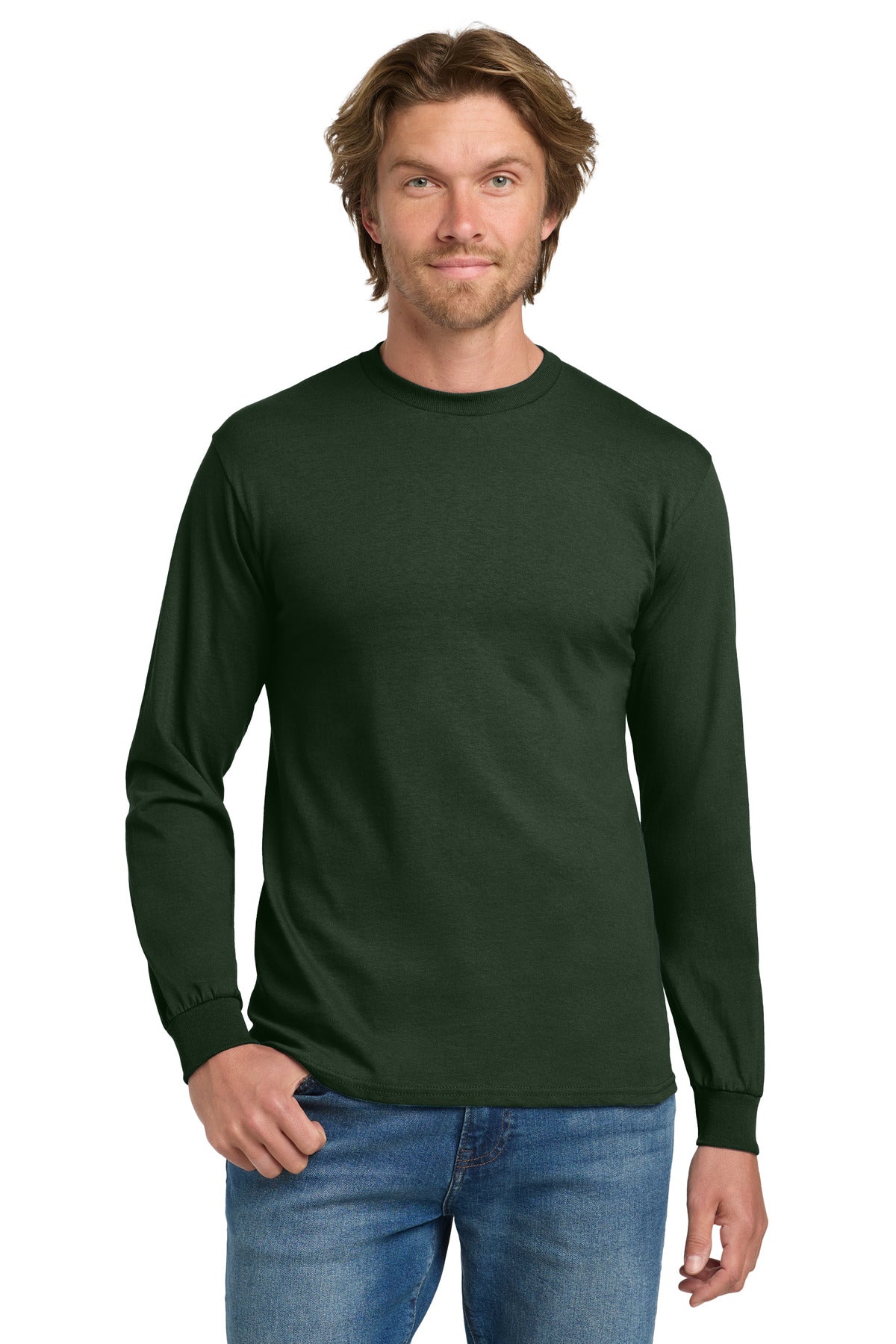 Heavy Cotton Long Sleeve T-Shirt.  5400