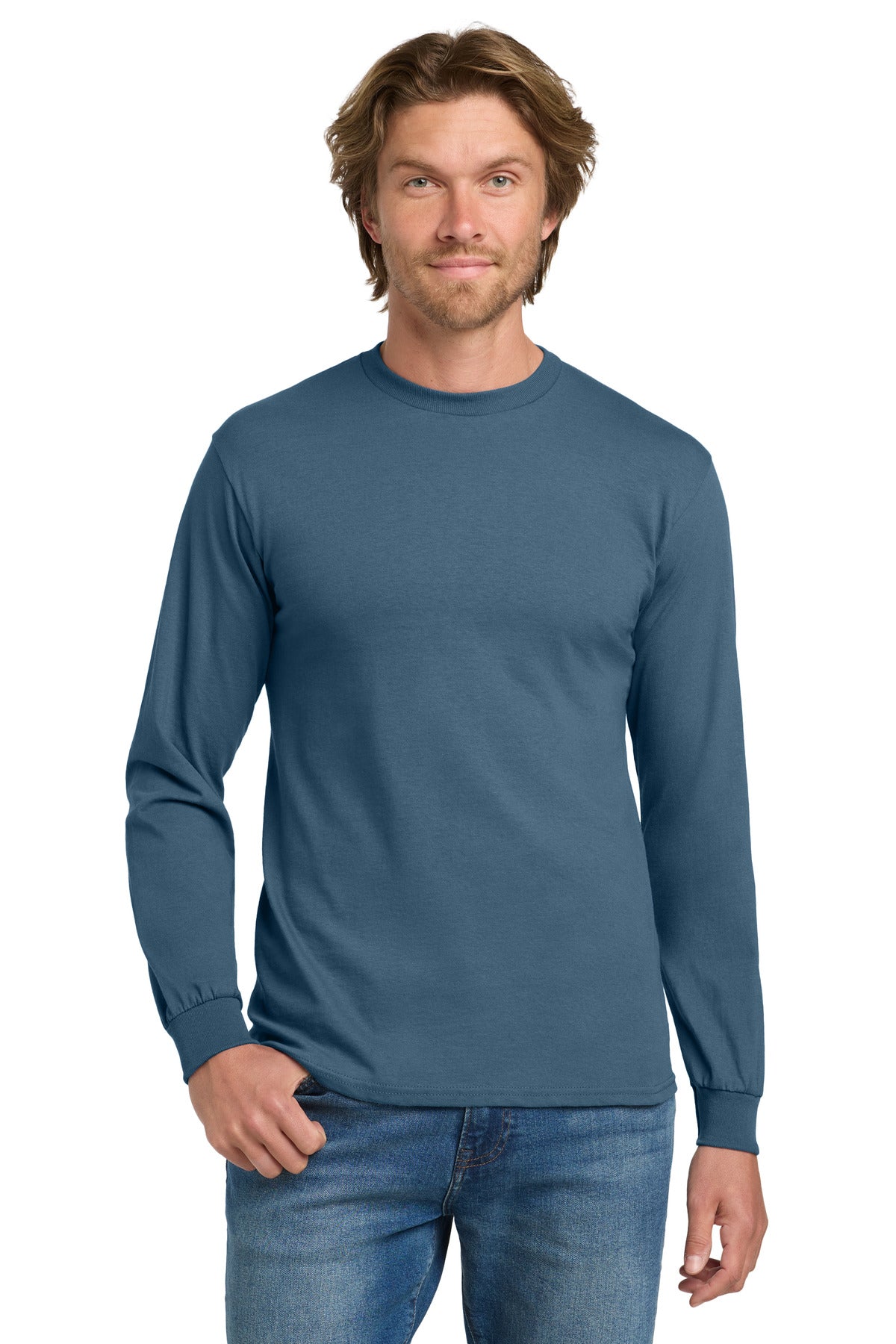 Heavy Cotton Long Sleeve T-Shirt.  5400