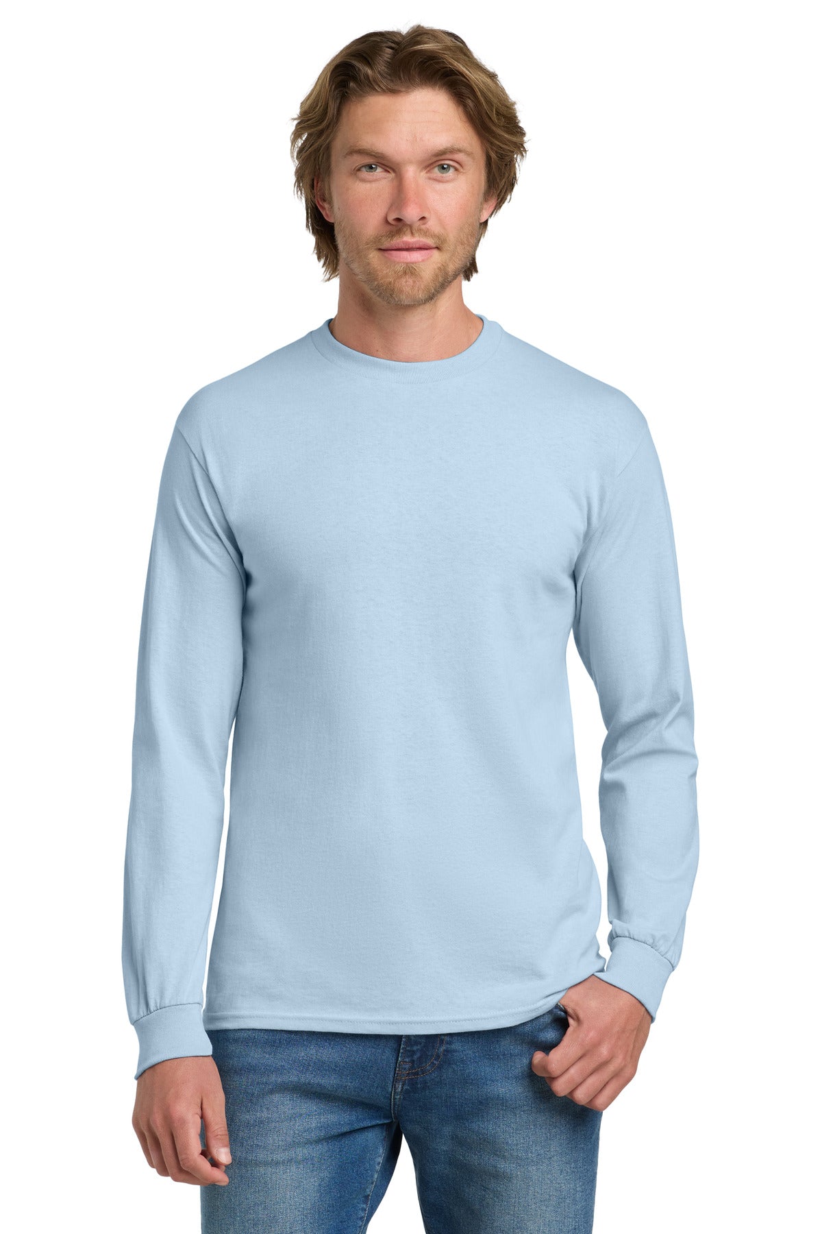 Heavy Cotton Long Sleeve T-Shirt.  5400