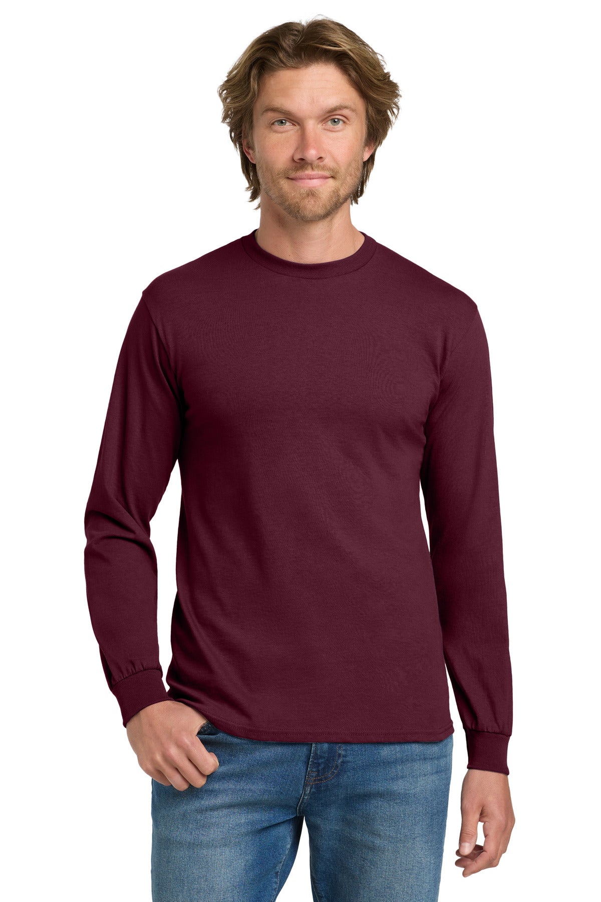 Heavy Cotton Long Sleeve T-Shirt.  5400