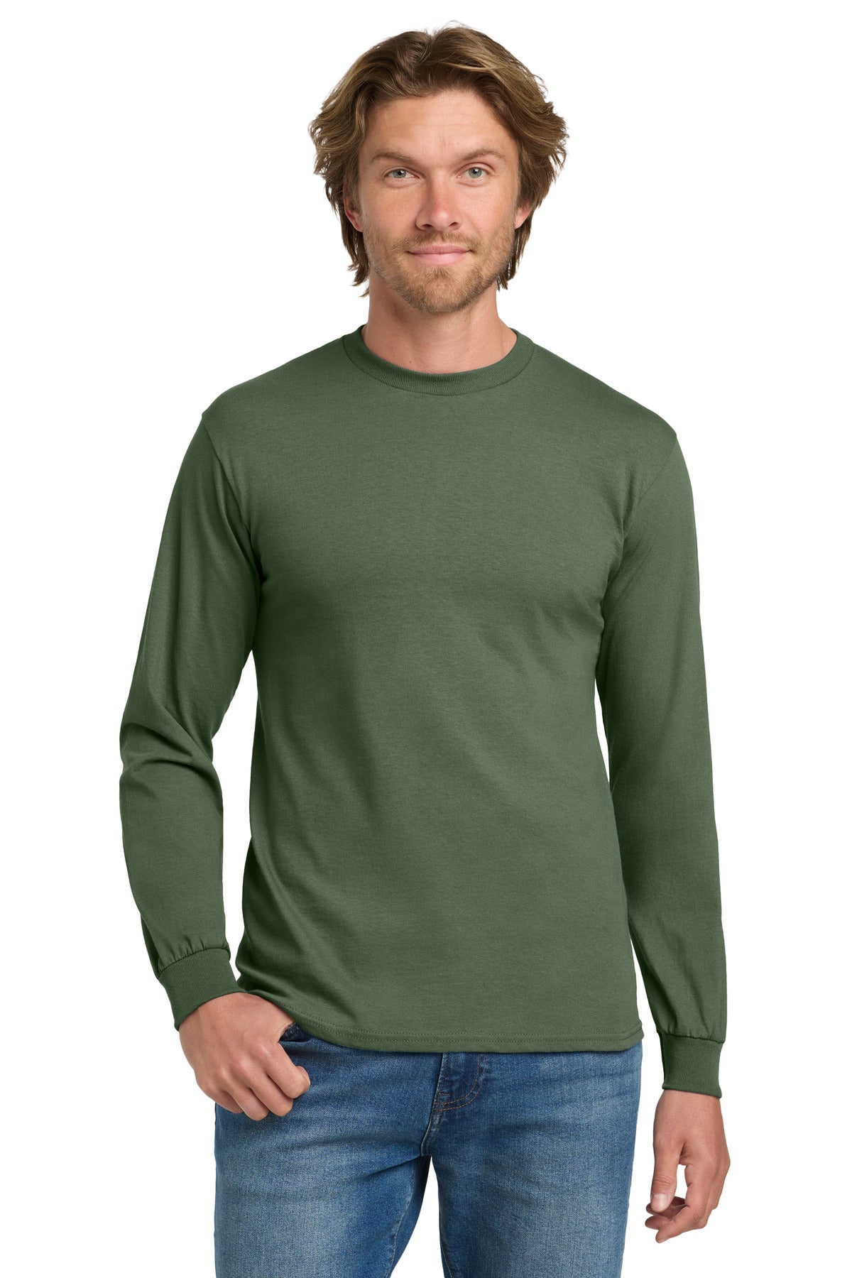 Heavy Cotton Long Sleeve T-Shirt.  5400