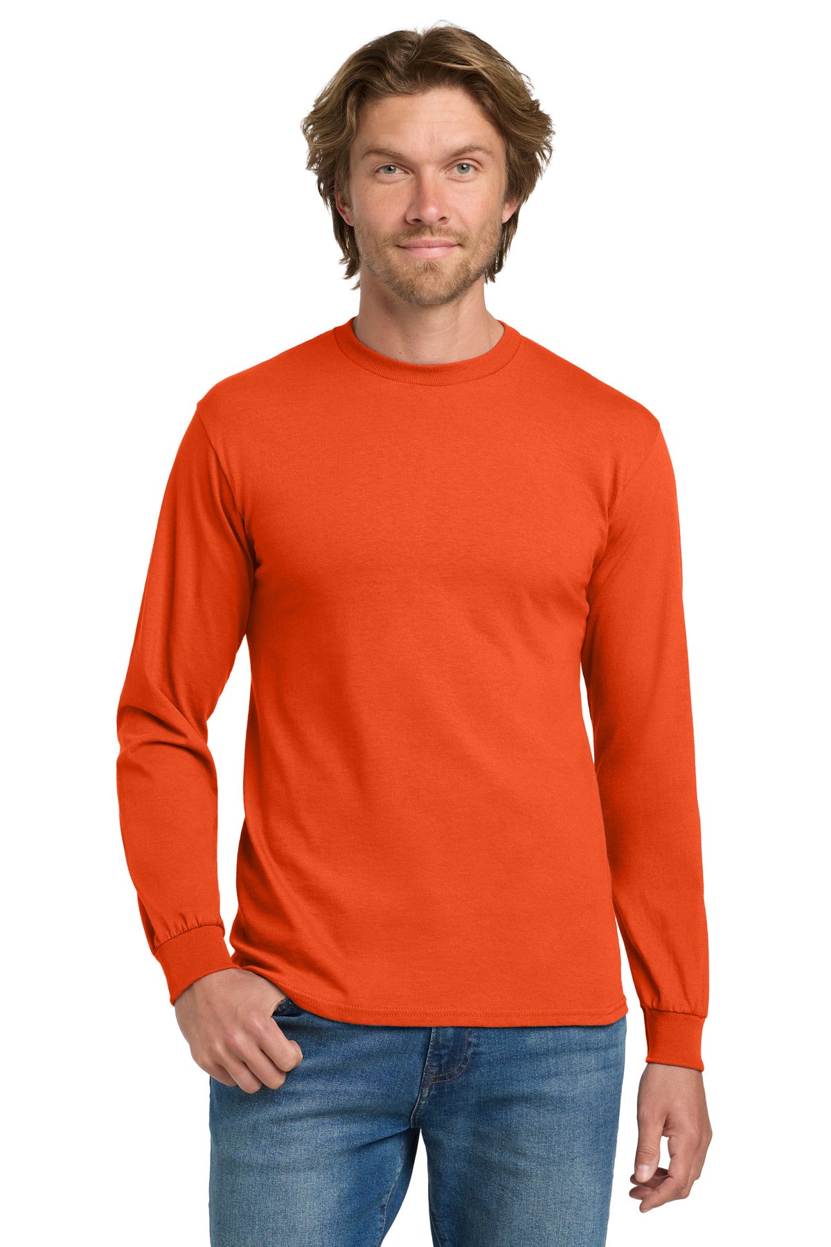 Heavy Cotton Long Sleeve T-Shirt.  5400