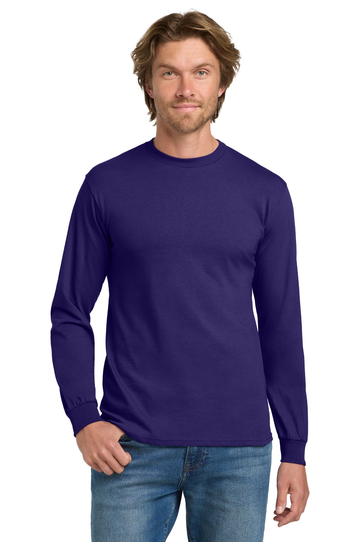 Heavy Cotton Long Sleeve T-Shirt.  5400