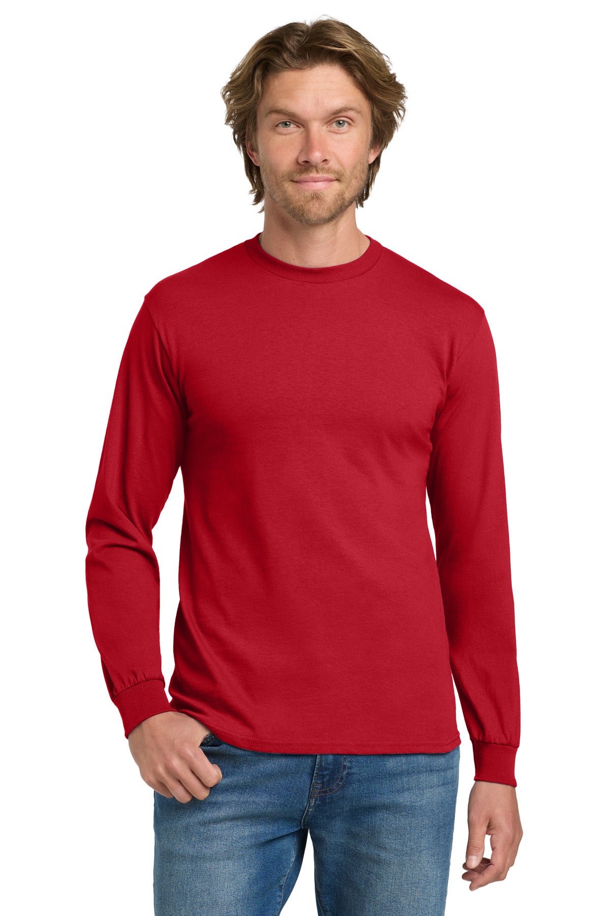 Heavy Cotton Long Sleeve T-Shirt.  5400