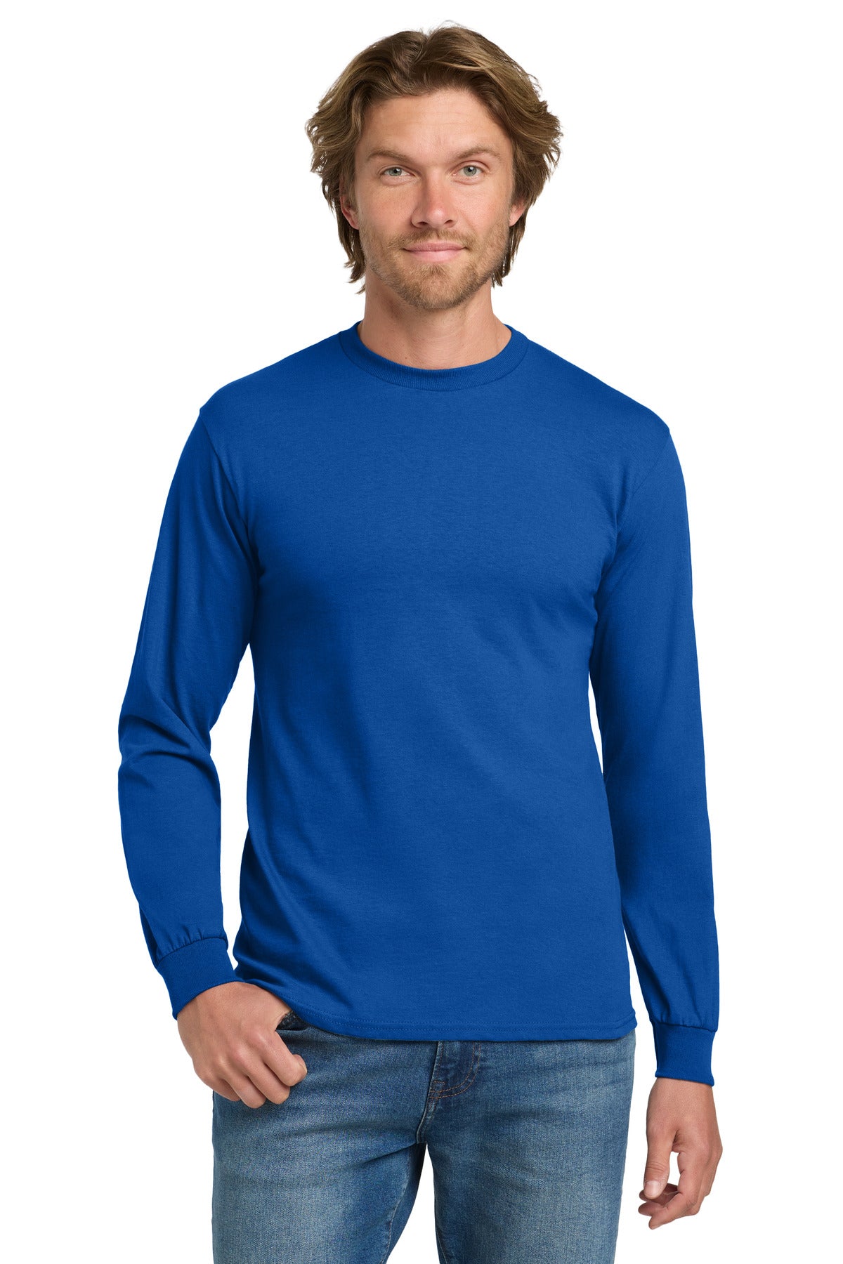 Heavy Cotton Long Sleeve T-Shirt.  5400