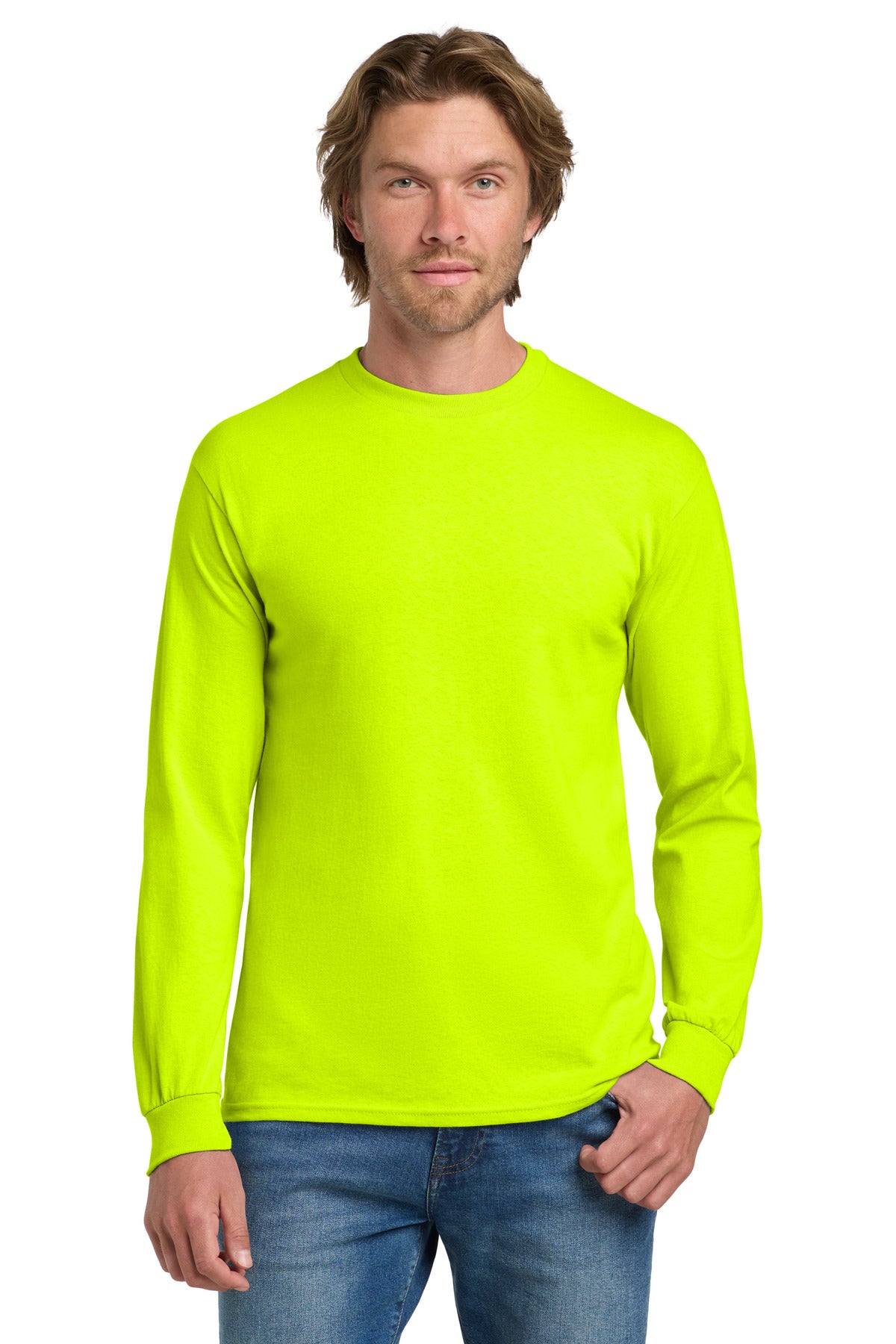 Heavy Cotton Long Sleeve T-Shirt.  5400