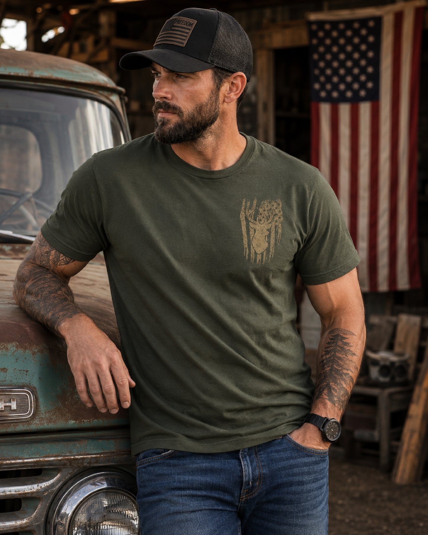 Fitness Deer Tee