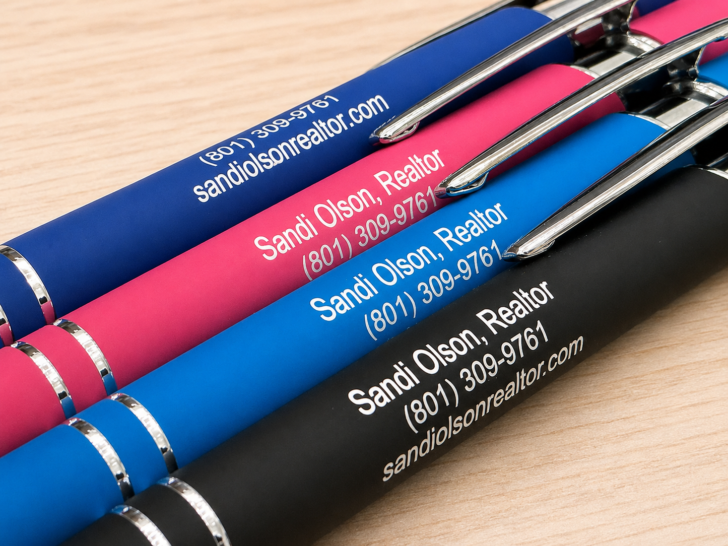 Soft Touch Pen Customized