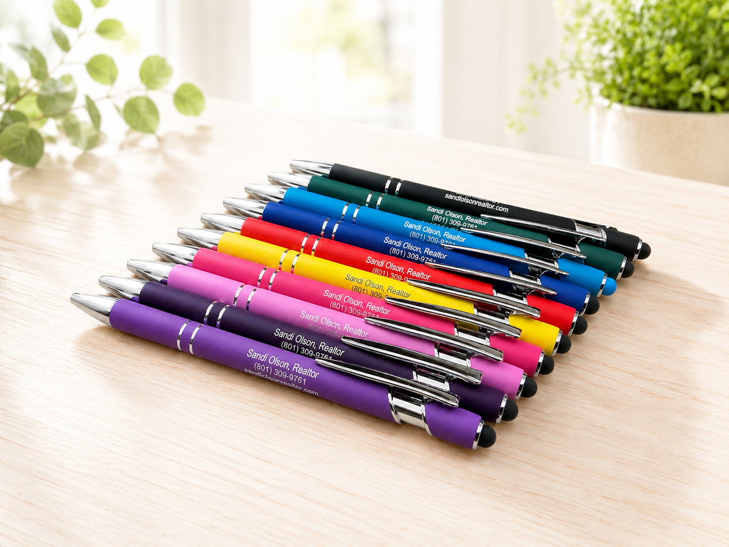 Soft Touch Pen Customized