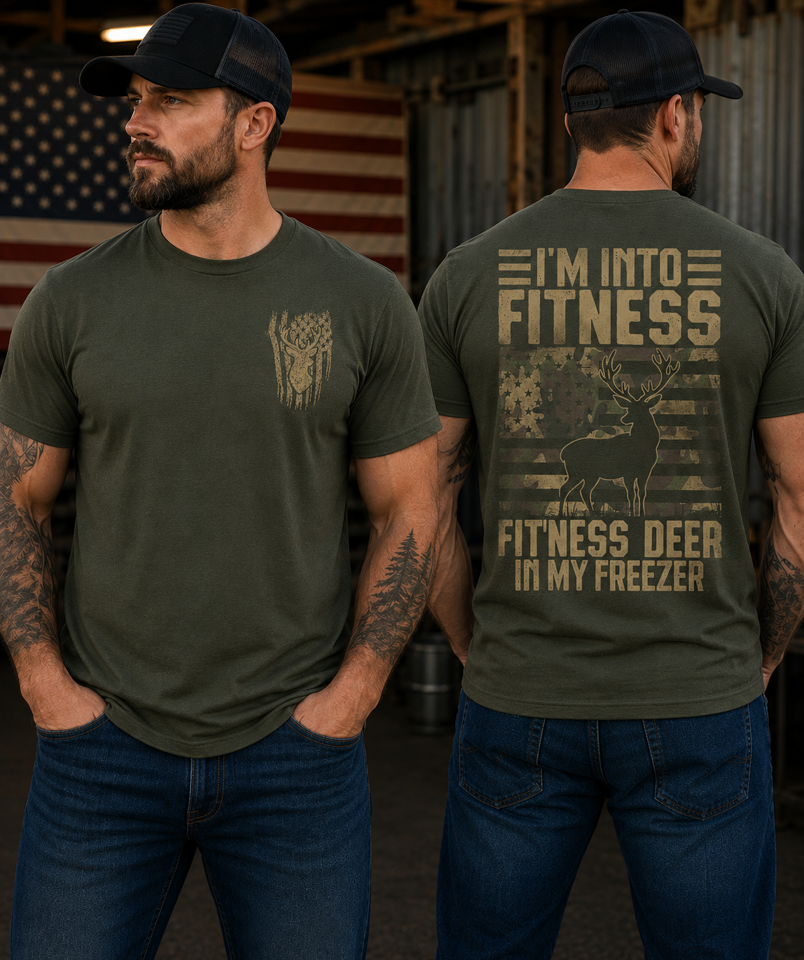 Fitness Deer Tee