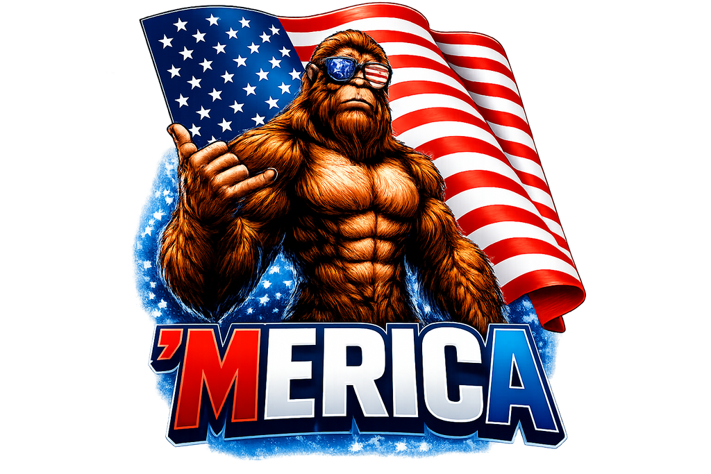 Sasquatch Patriot Shirt