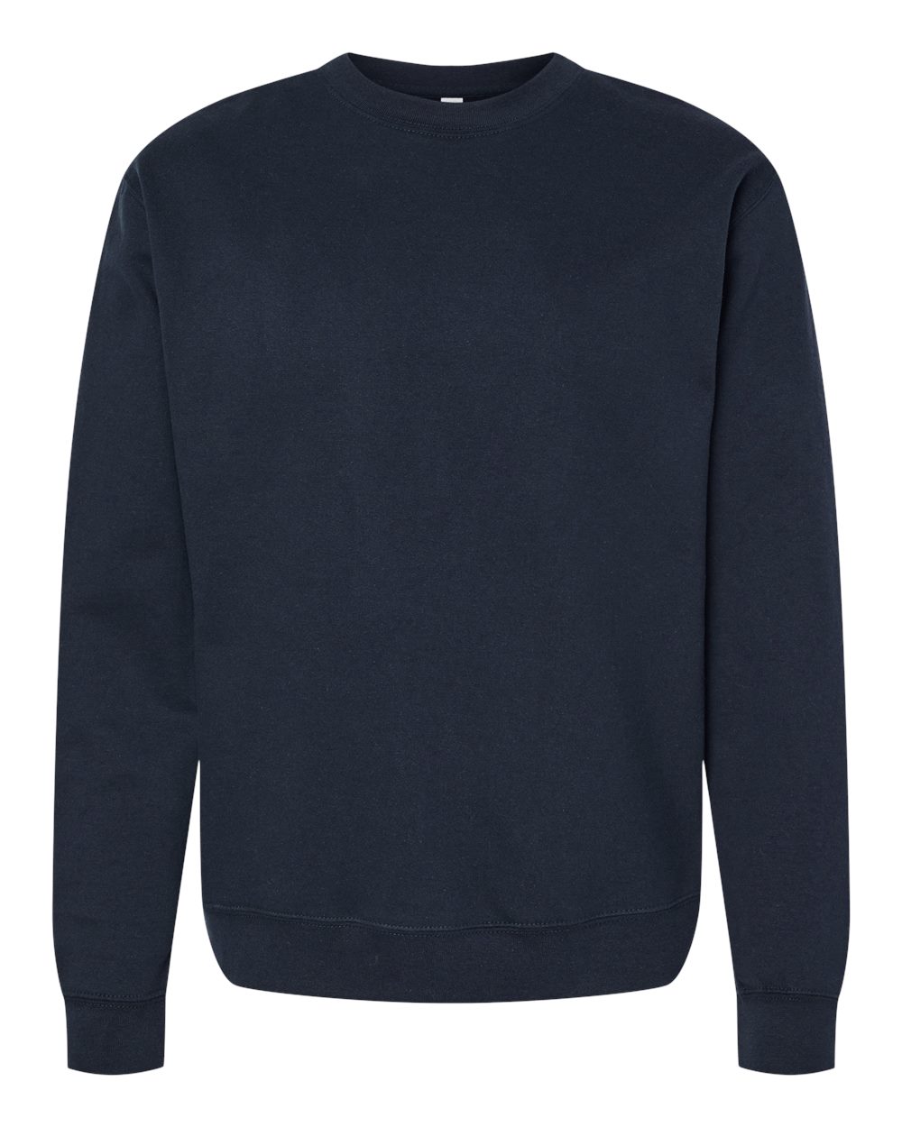 variant-classic-navy front-view | Classic Navy Independent Trading Co. SS3000 midweight crewneck sweatshirt, front view