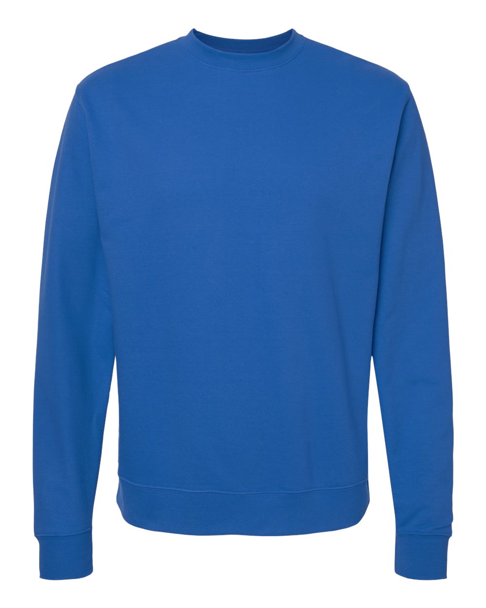 variant-royal front-view | Royal Independent Trading Co. SS3000 midweight crewneck sweatshirt, front view