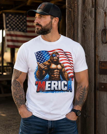 Sasquatch Patriot Shirt