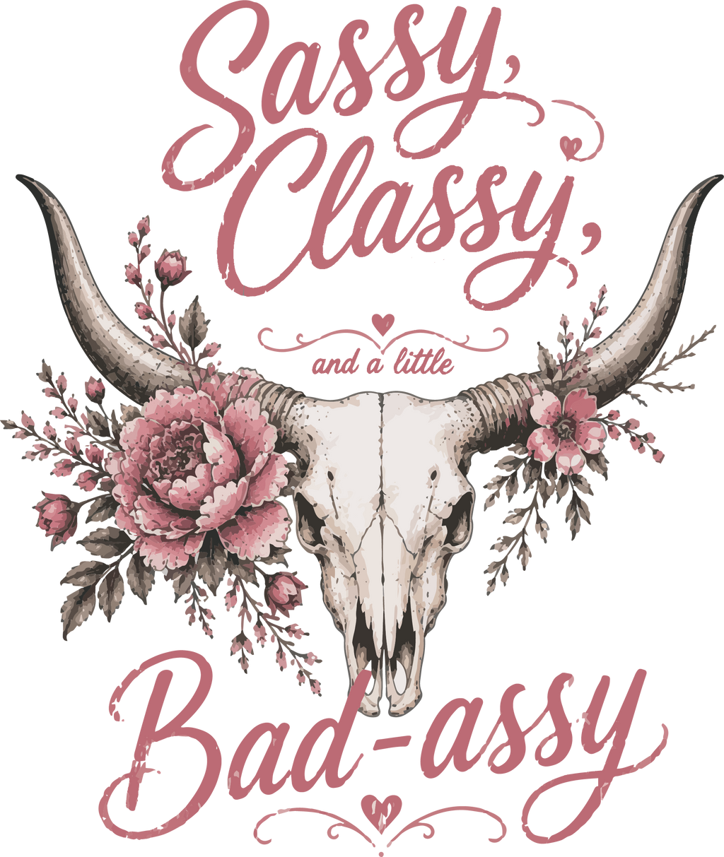 Sassy, Classy Cow Tee