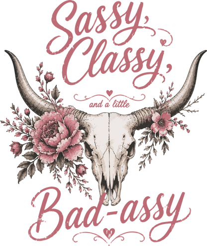 Sassy, Classy Cow Tee