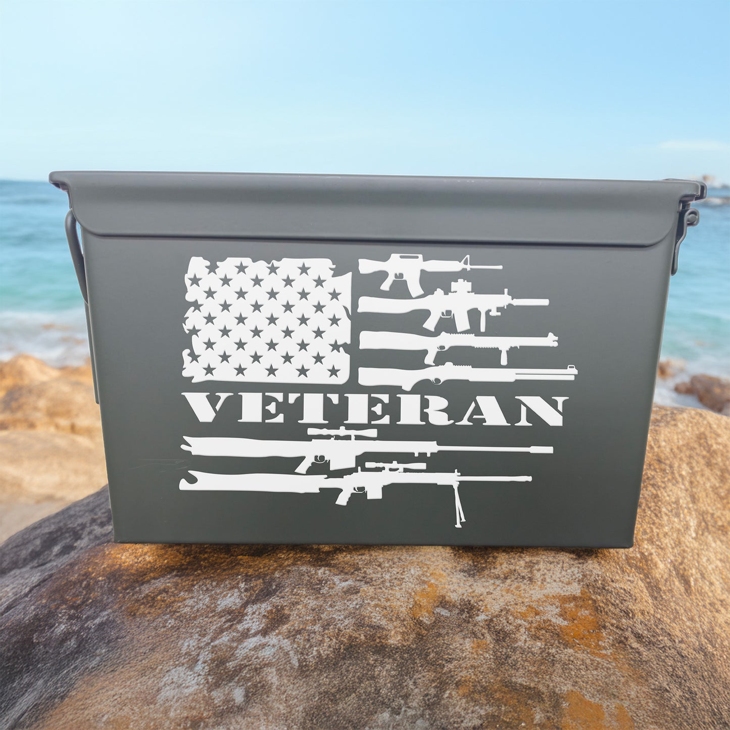 VETERAN Laser Engraved Ammo Can
