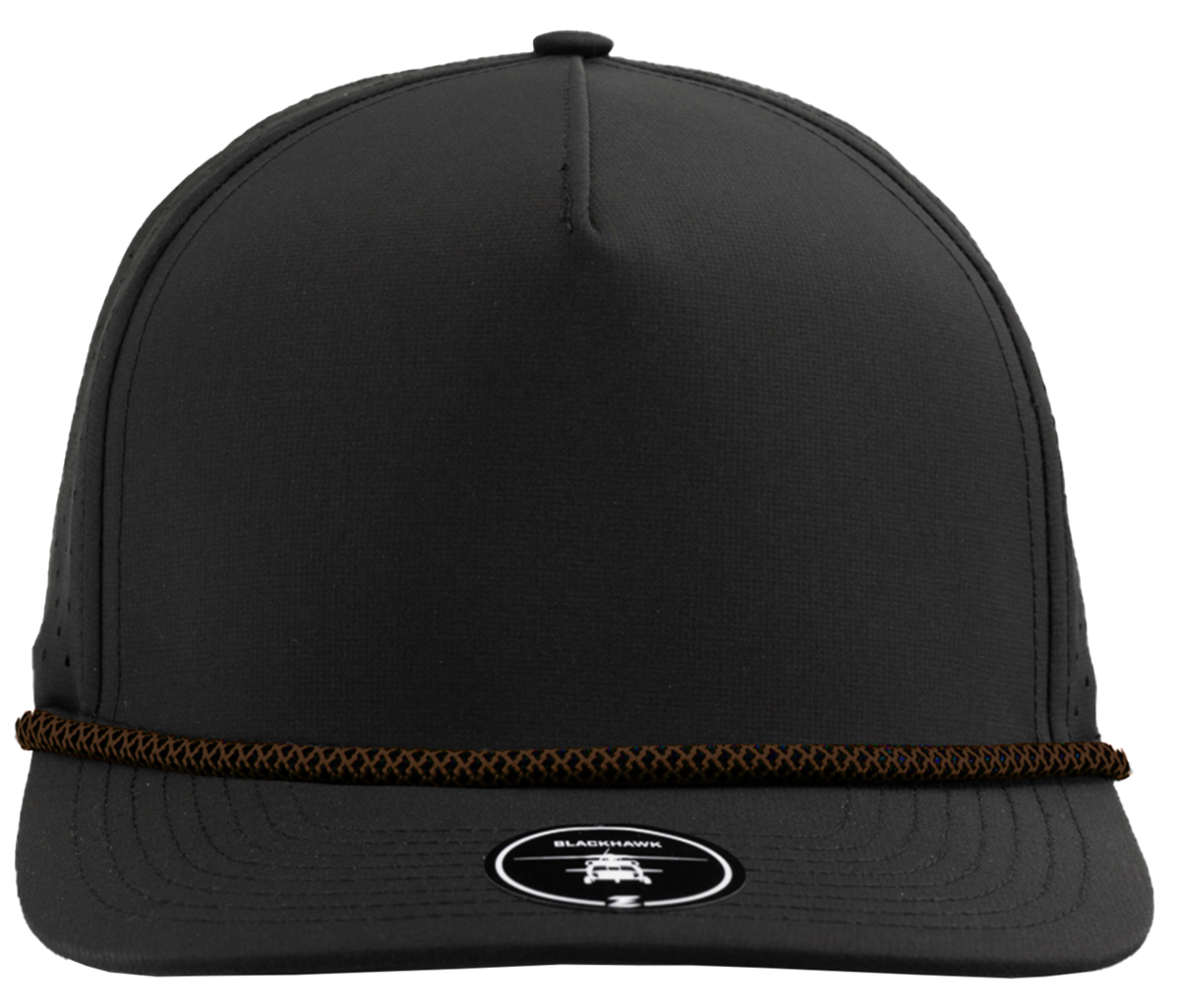 Zapped Blackhawk R+ – Black / Copper – front view – variant-black-copper