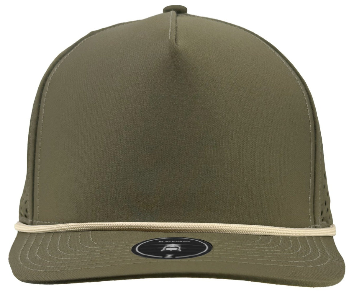 Zapped Blackhawk R+ – Dark Olive / Khaki – front view – variant-dark-olive-khaki