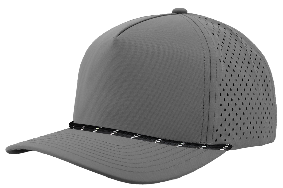 Zapped Blackhawk R+ – Grey / Black Twisted Rope – front side view – variant-grey-black-twisted-rope