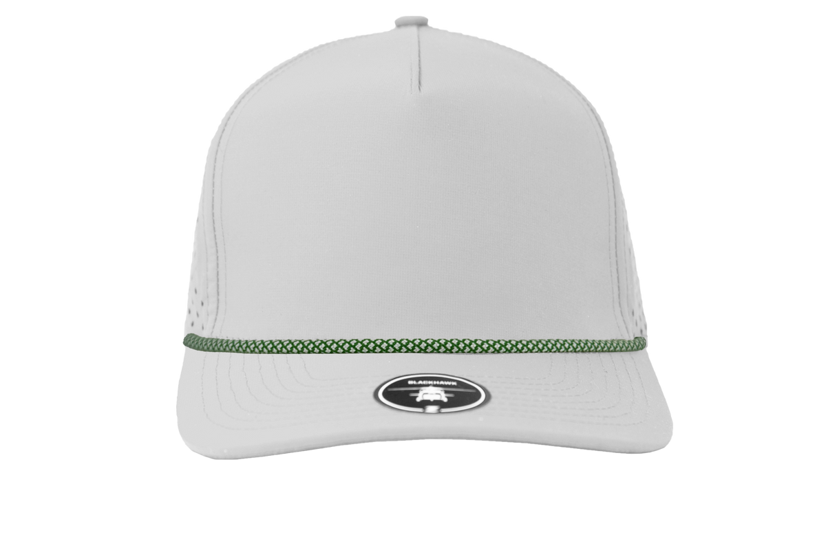 Zapped Blackhawk R+ – Off White / Masters Green Chainlink – front view – variant-off-white-masters-green-chainlink