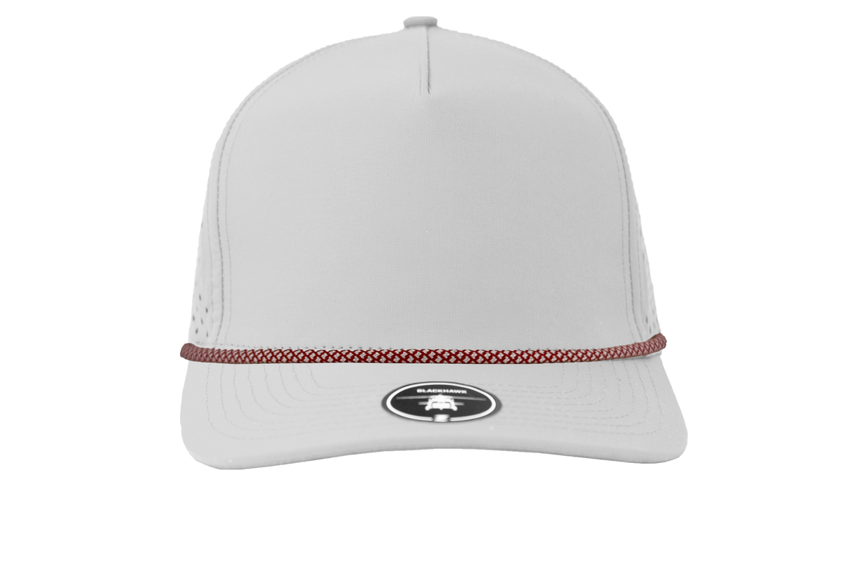 Zapped Blackhawk R+ – Off White / Red Chainlink – front view – variant-off-white-red-chainlink