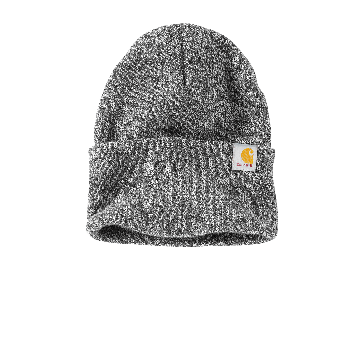 Carhartt Watch Cap 2.0 CT104597 – Black/White – front view – variant-black-white