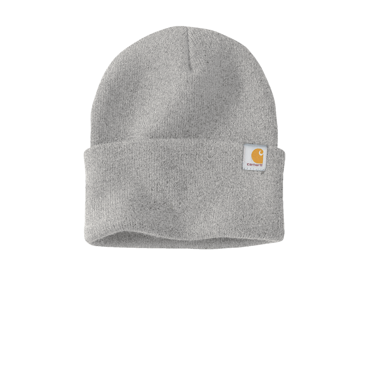 Carhartt Watch Cap 2.0 CT104597 – Heather Grey – front view – variant-heather-grey