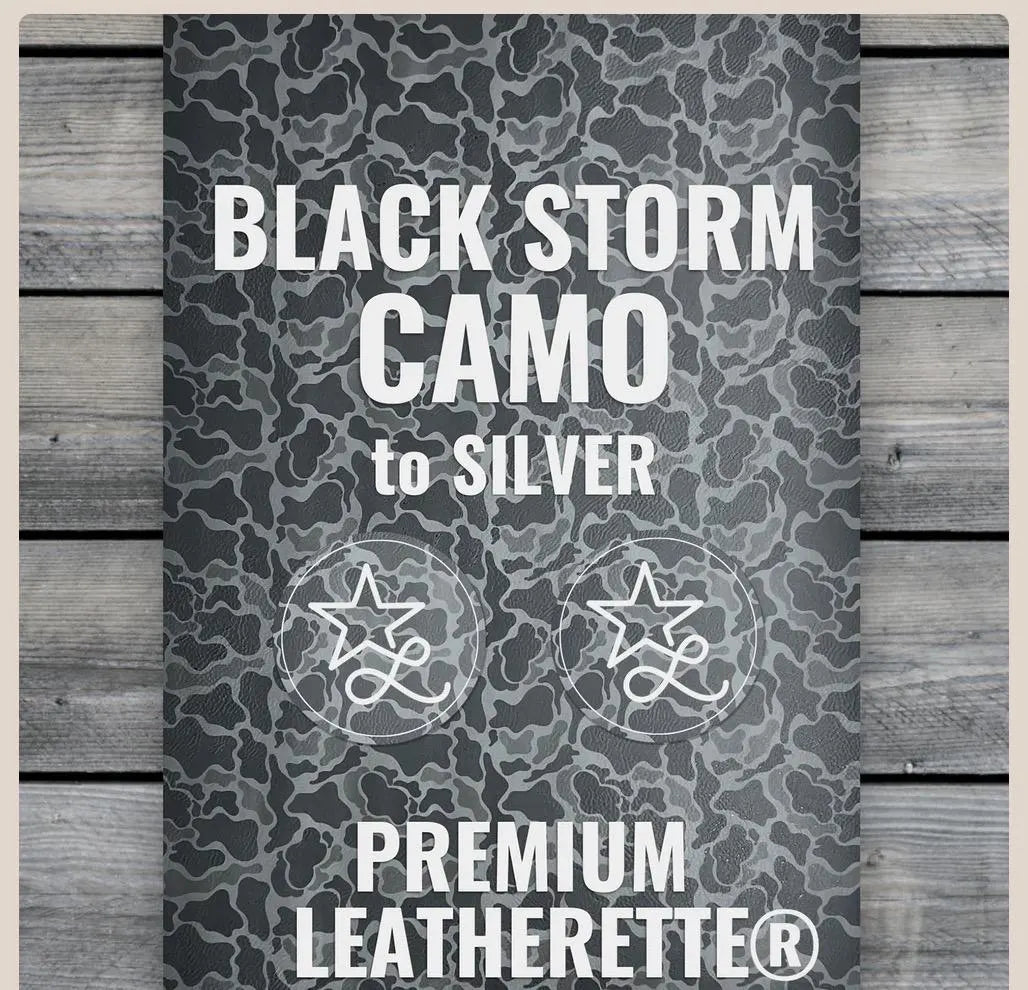 Cowboy Up Heat Press Leatherette Hat Patch