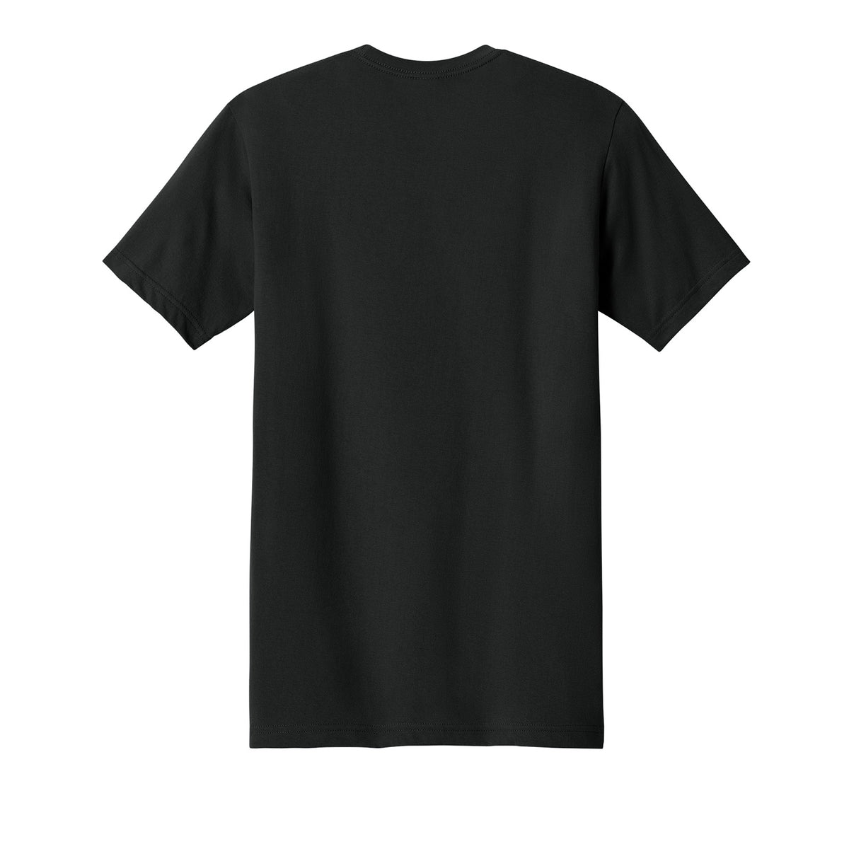 Next Level 1810 Ideal Jersey Tee in Black, back view back-view variant-black