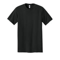 Next Level 1810 Ideal Jersey Tee in Black, front view variant-black