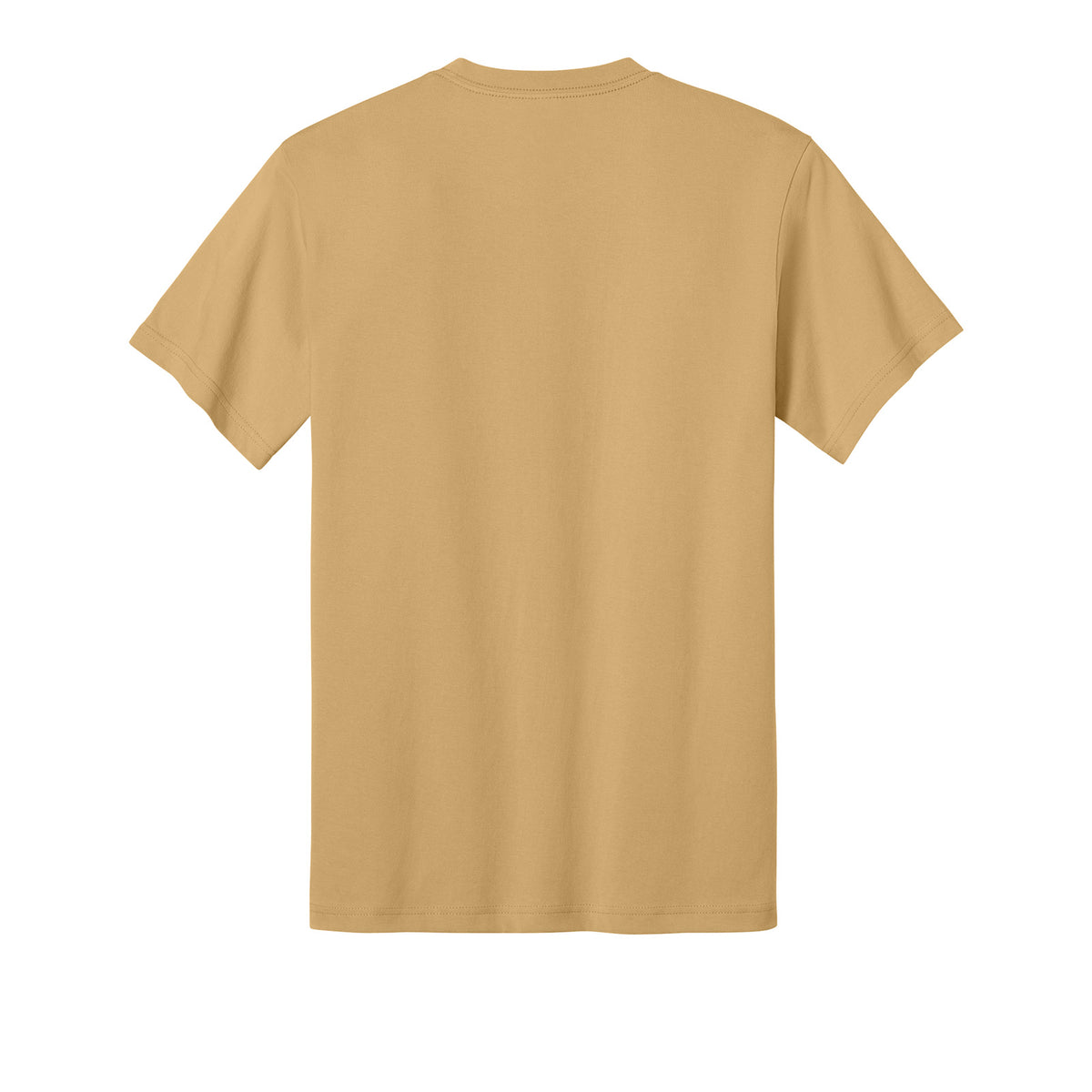 Next Level 1810 Ideal Jersey Tee in Camel, back view back-view variant-camel