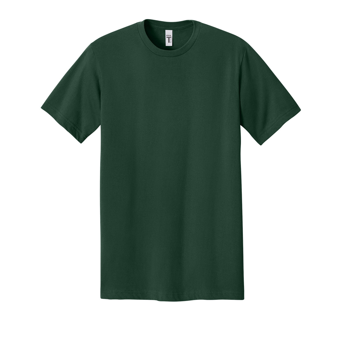 Next Level 1810 Ideal Jersey Tee in Forest Green, front view variant-forest-green