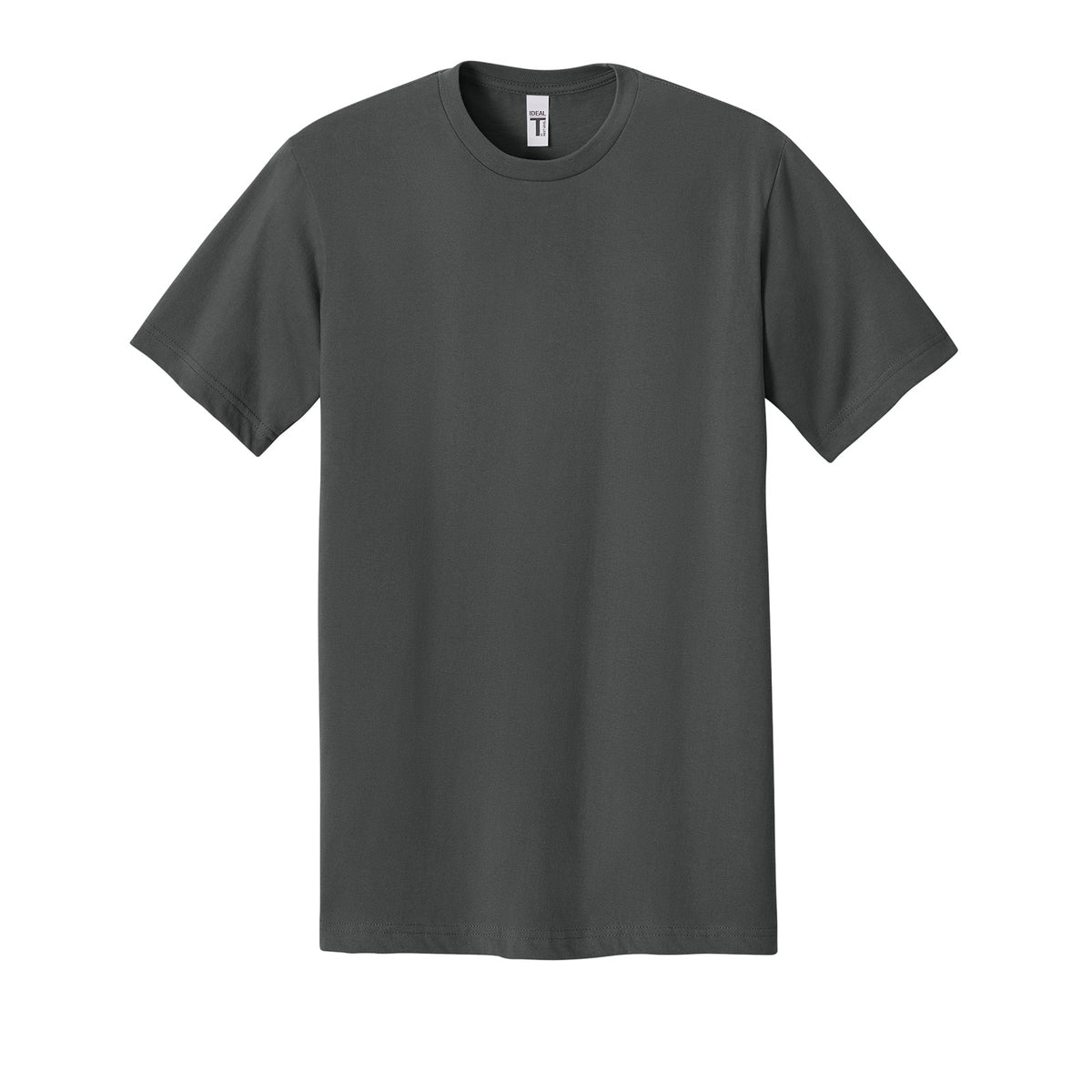 Next Level 1810 Ideal Jersey Tee in Heavy Metal, front view variant-heavy-metal