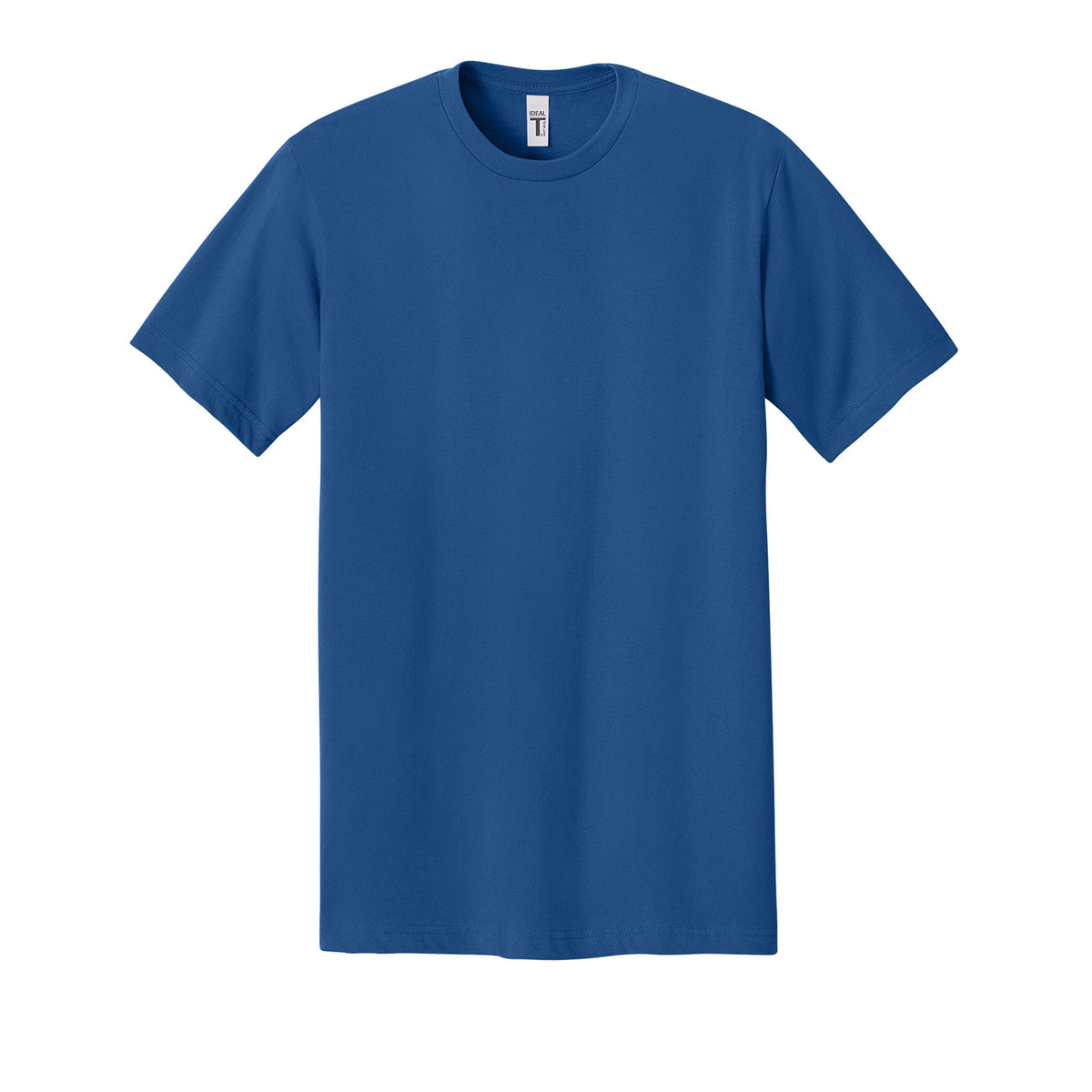 Next Level 1810 Ideal Jersey Tee in Royal, front view variant-royal
