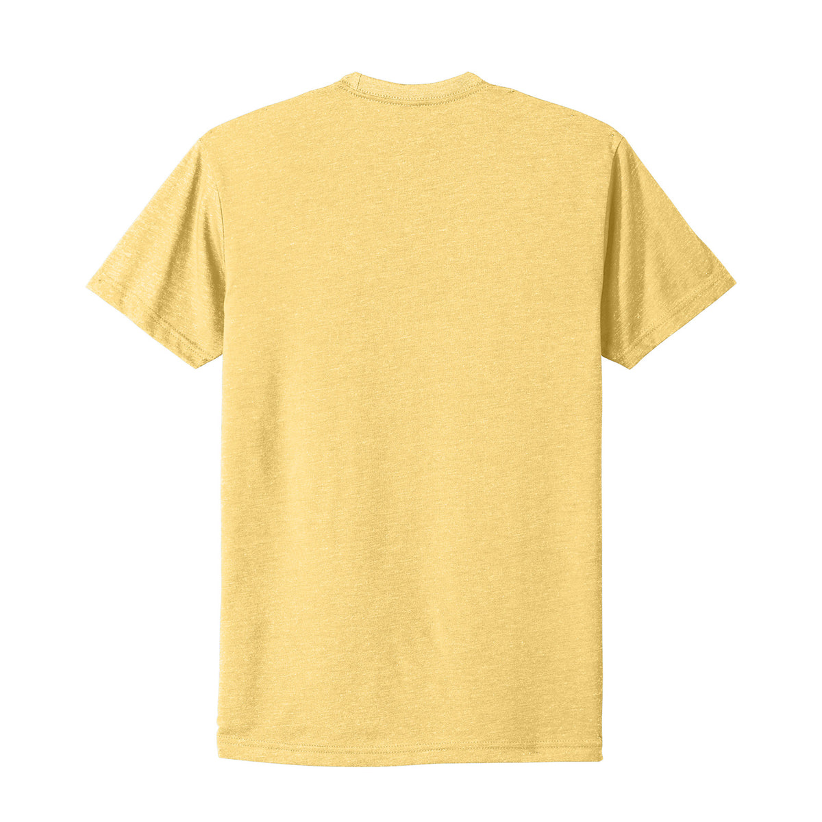 Next Level 6210 CVC T-shirt in Banana Cream, back view back-view variant-banana-cream