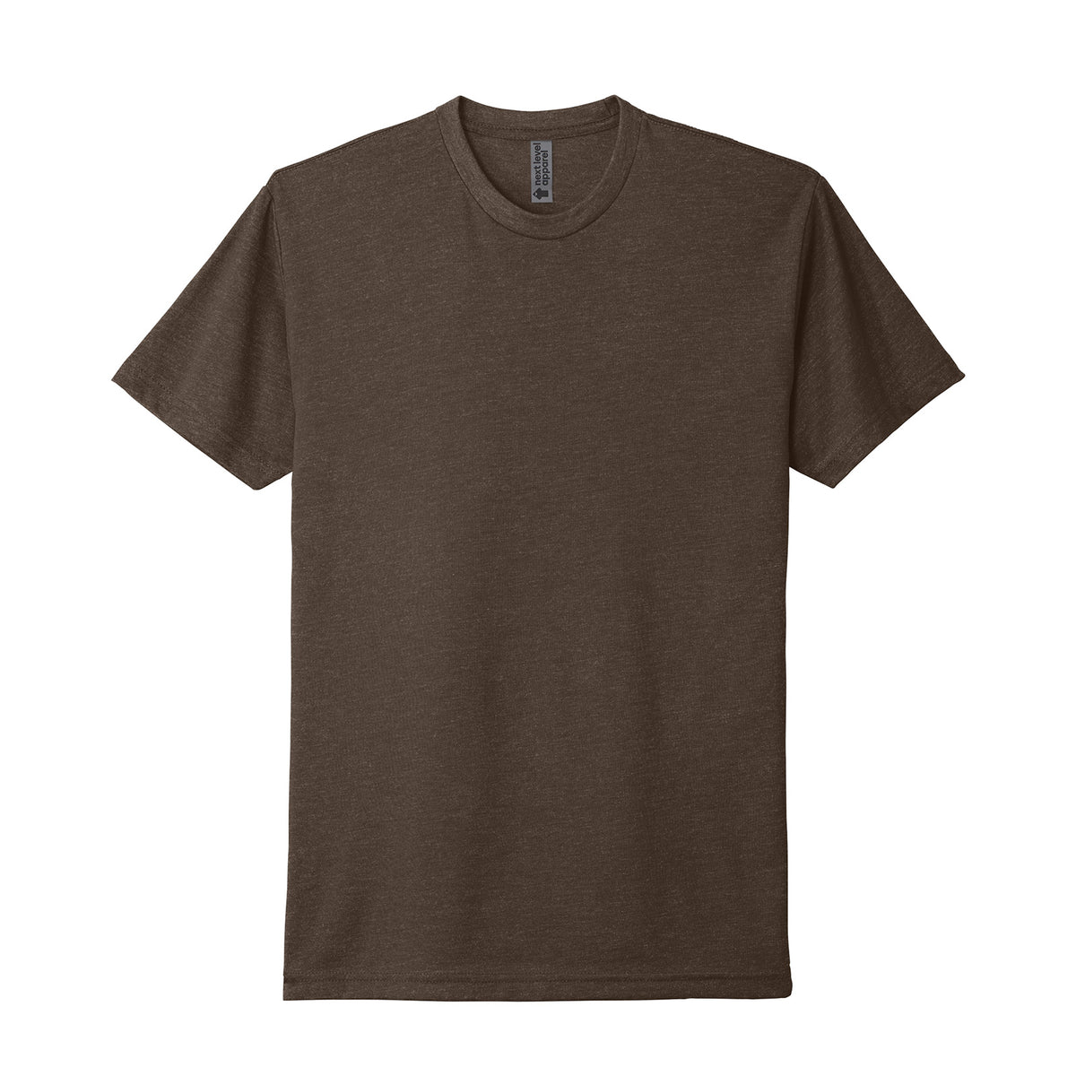 Next Level 6210 CVC T-shirt in Espresso, front view variant-espresso