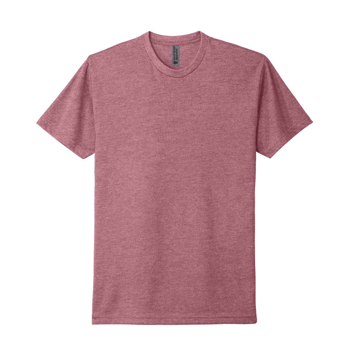 Next Level 6210 CVC T-shirt in Heather Mauve, front view variant-heather-mauve