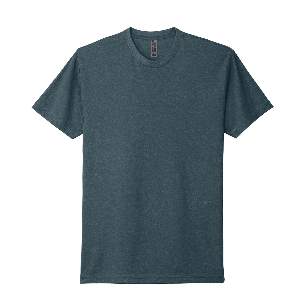 Next Level 6210 CVC T-shirt in Indigo, front view variant-indigo