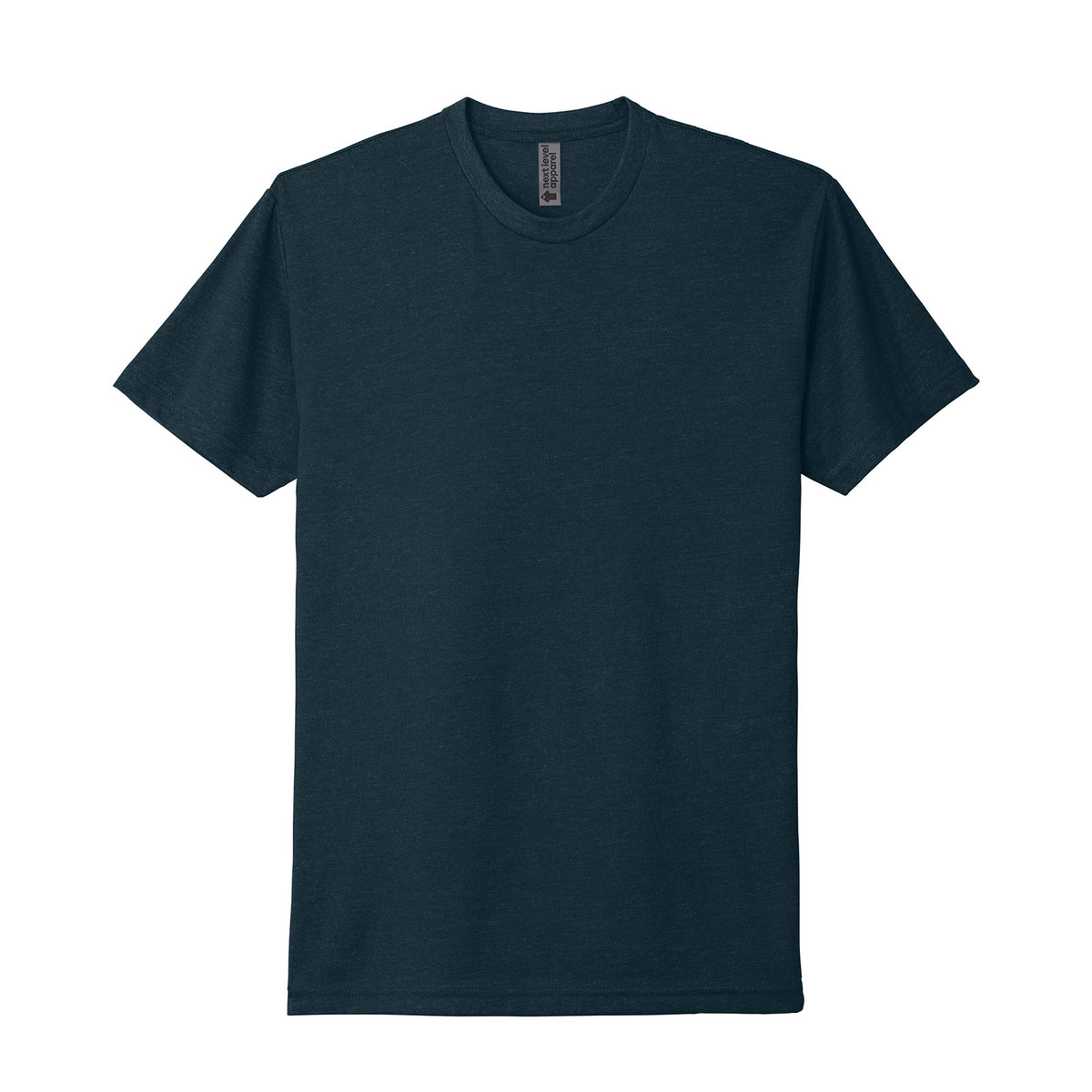 Next Level 6210 CVC T-shirt in Midnight Navy, front view variant-midnight-navy