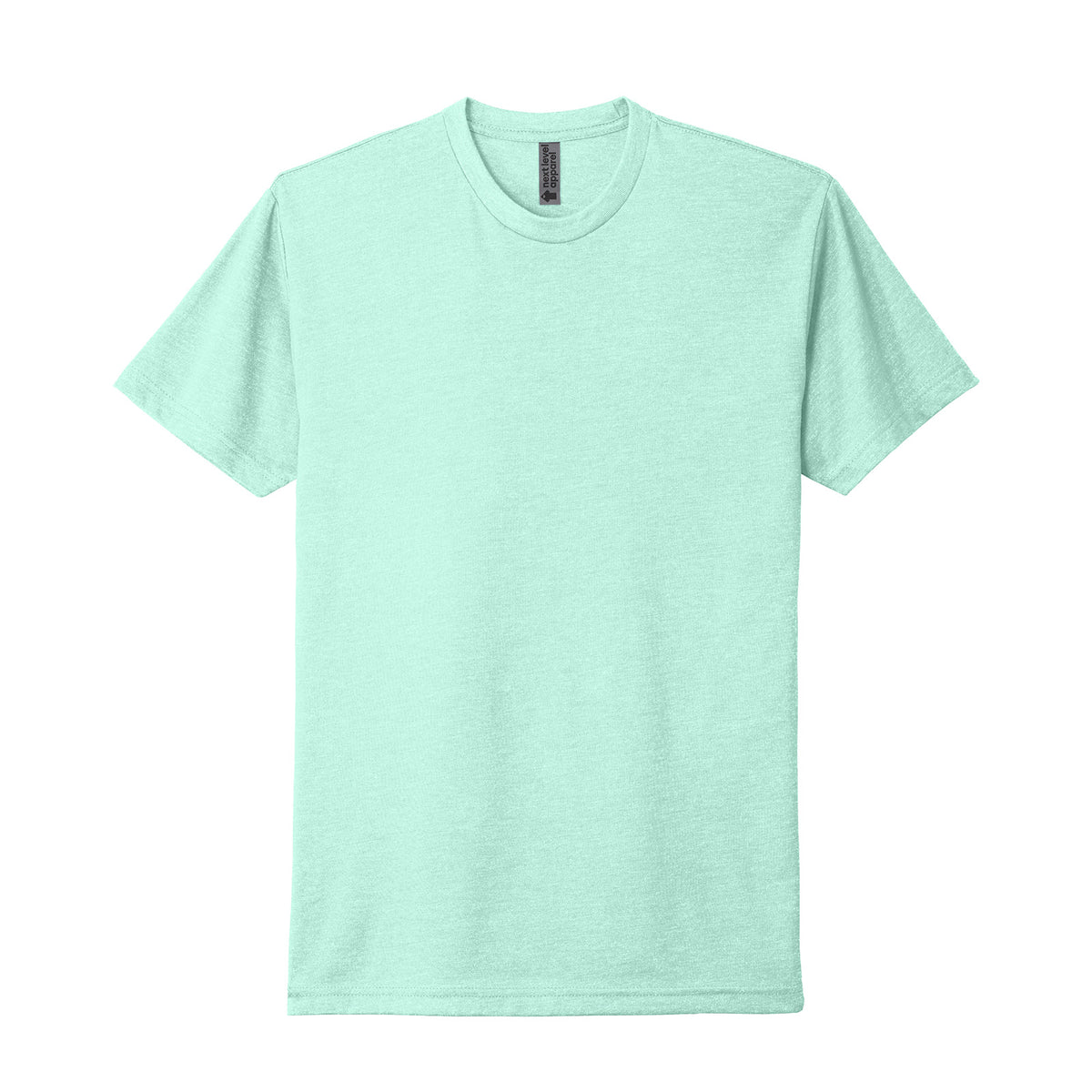 Next Level 6210 CVC T-shirt in Mint, front view variant-mint