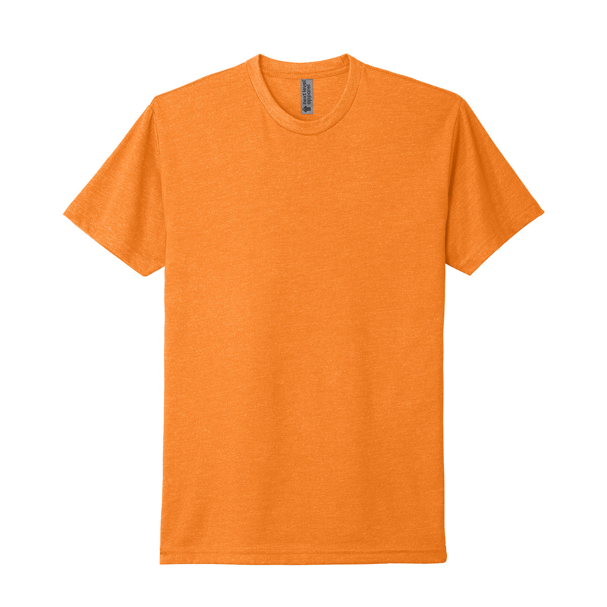 Next Level 6210 CVC T-shirt in Orange, front view variant-orange